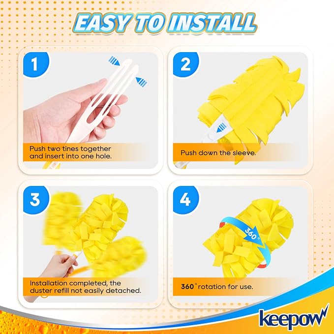 KEEPOW Reusable Duster Refill Compatible - Image 4