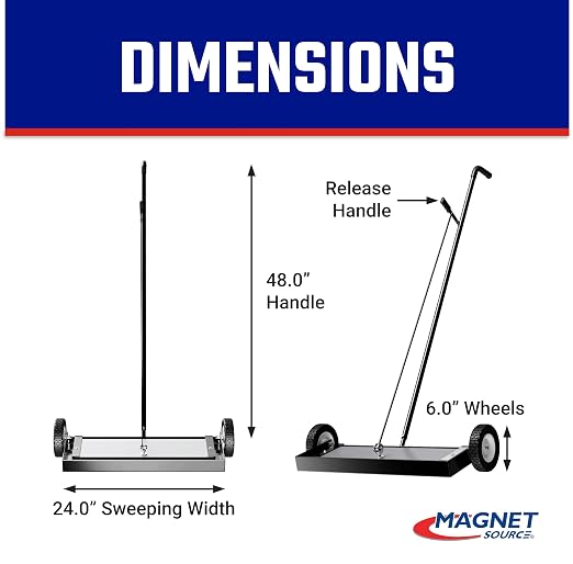 Master Magnetics Heavy Duty Magnetic Sweeper - Image 2