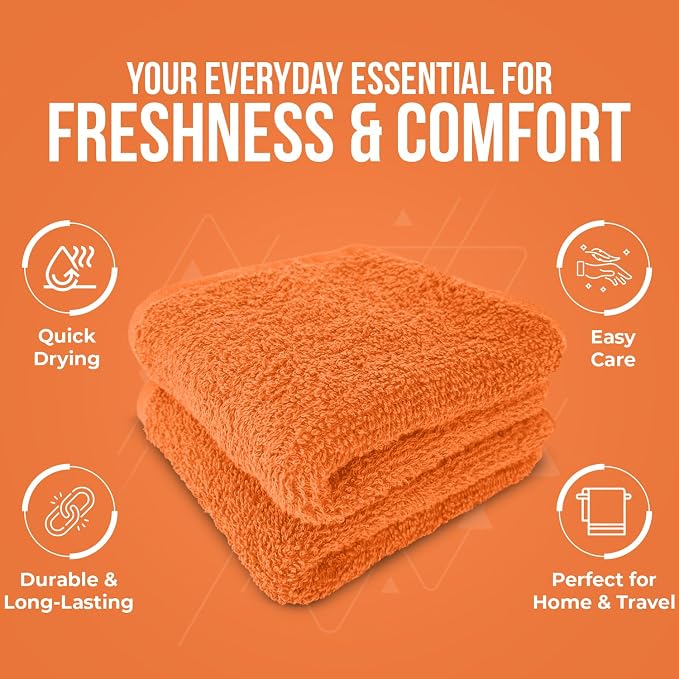 DAN RIVER 10 Pack Wash Cloths for Showering - Image 5