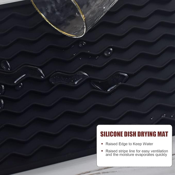 Silicone Dish Drying Mat for Multiple Usage, Easy clean, Eco-friendly, - Image 6