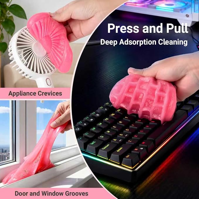 ColorCoral Universal Cleaning Gel Keyboard Dust Cleaner - Image 4