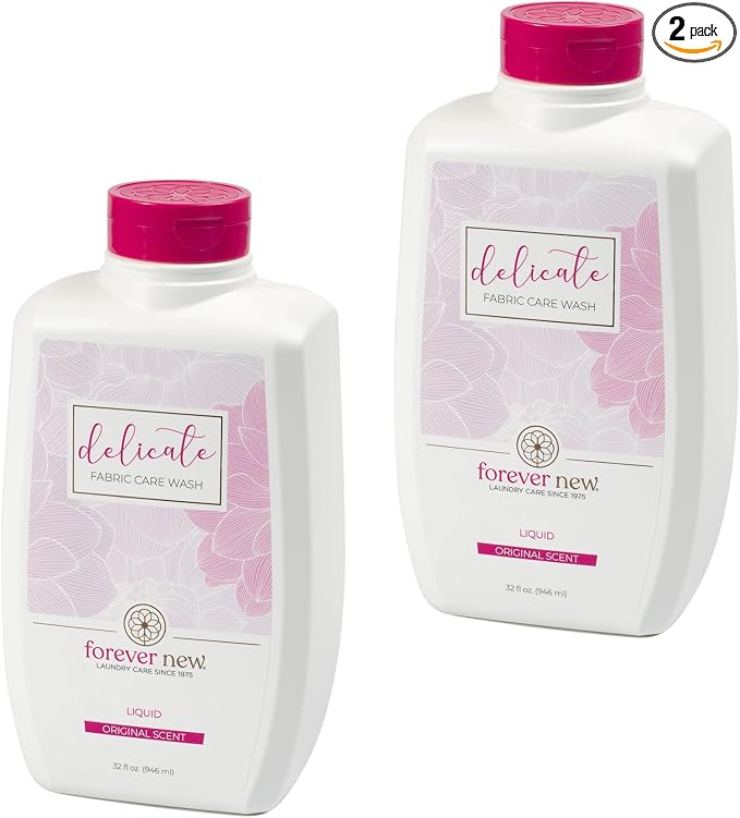 Forever New 32oz Liquid Original Scent Fabric Care Wash 2 Pack Natural Laundry by FOREVERNEW