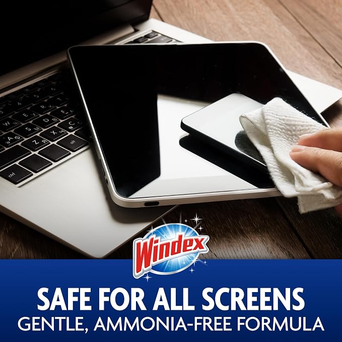 Windex Electronic Cleaning Wipes, Pre-Moistened Screen Wipes - Image 7