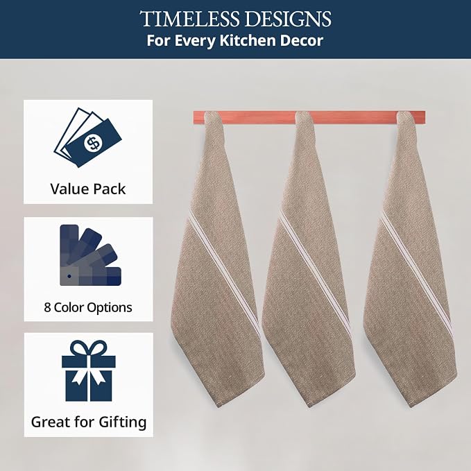 LANE LINEN Kitchen Towels Set - Image 4
