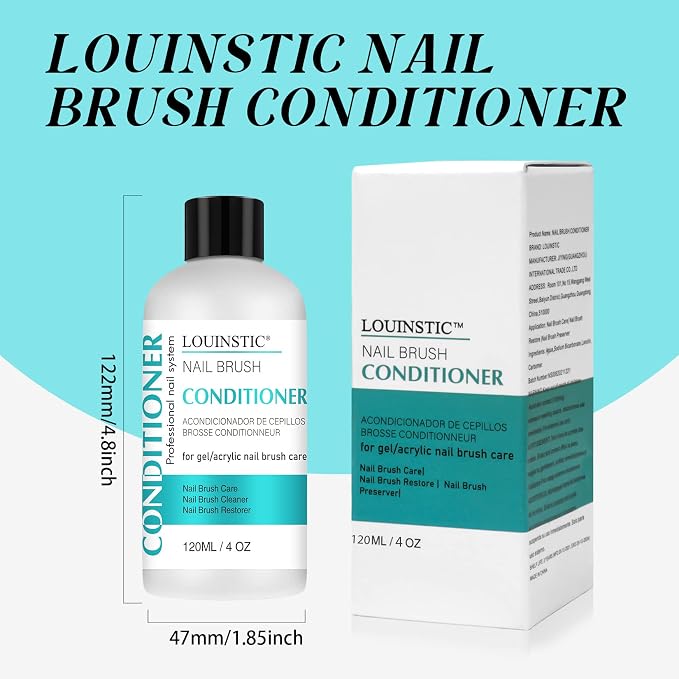 LOUINSTIC Acrylic Nail Brush Cleaner - Image 6