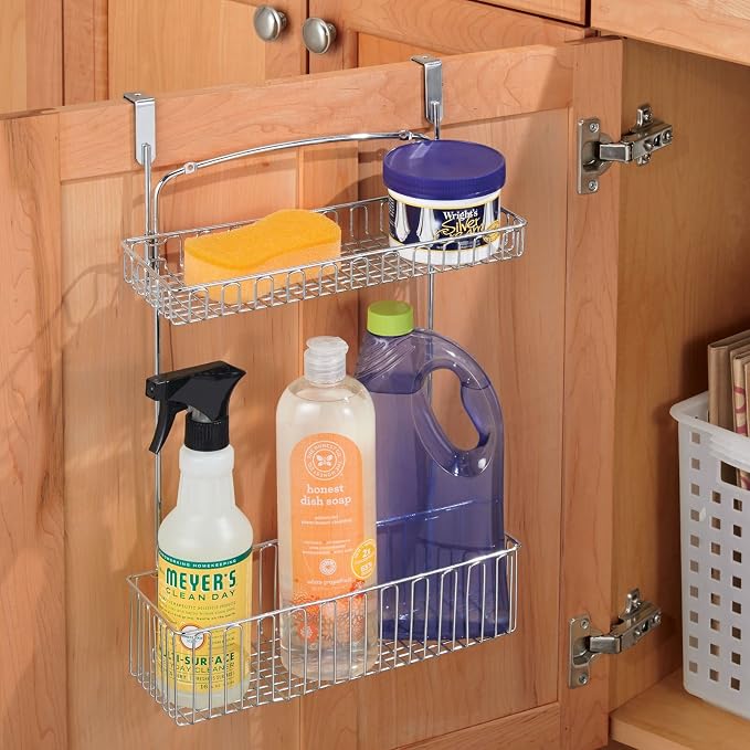 mDesign Over Cabinet Kitchen Storage Unit - Image 6