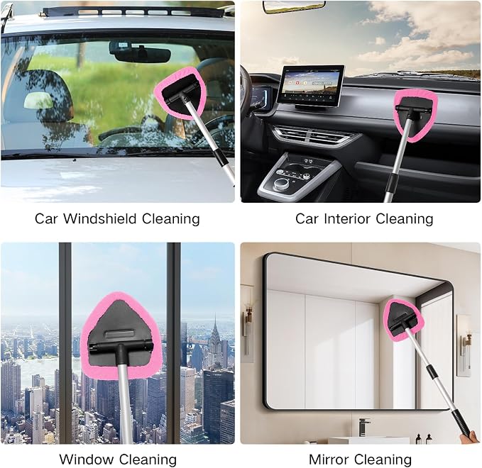 10pcs Windshield Cleaner Tool, Car Window Cleaning Wash Kit - Image 6