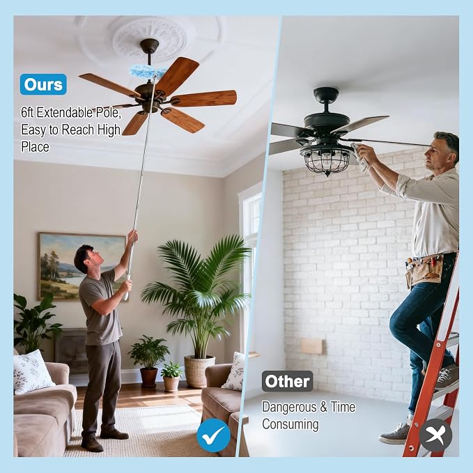 6 ft Extendable Duster Handle - Image 4
