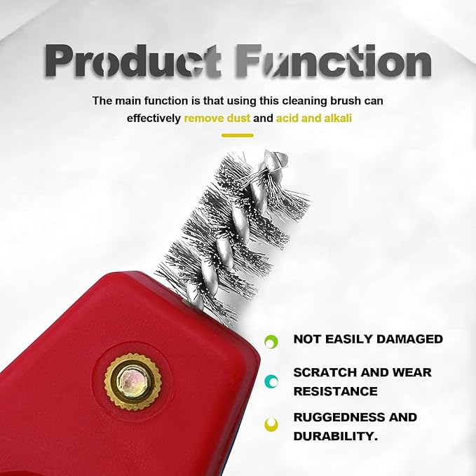 ZOKYUYS® 4 in 1 Car Battery Cleaning Brush, Anti-Corrosion Battery Terminals - Image 5