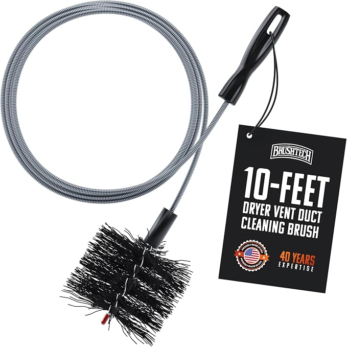 Brushtech Dryer Vent Cleaning Brush by Brushtech