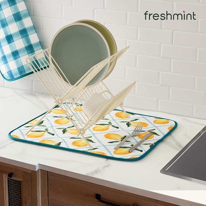 FRESHMINT Printed Dish Drying Mat - Image 5
