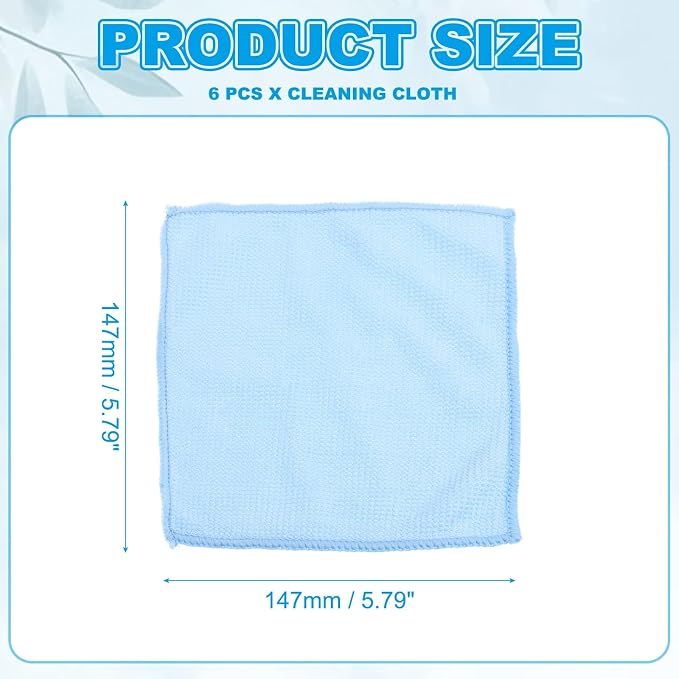 PATIKIL Glasses Cleaning Cloth 5.8" x 5.8" - Image 2