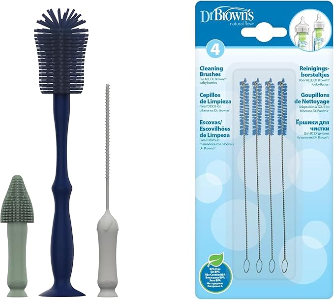 Dr. Brown's Silicone Cleaning Brush Set by DrBrowns