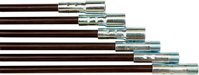 Rutland KRK-18 Fiberglass Chimney Brush Rod Kit - Image 2