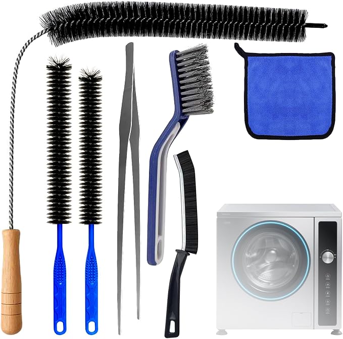 7 Pack Dryer Vent Cleaner Kit, Flexible Dryer Lint Brush Vent Cleaner，Dryer by Unknown