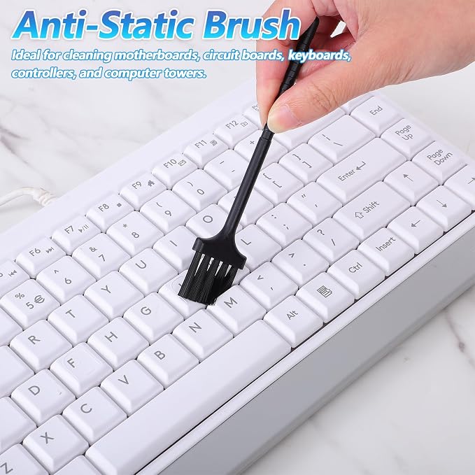 10 Pcs Mini Keyboard Cleaning Brushes Kit, Anti Static Brush Keyboard Brush - Image 4
