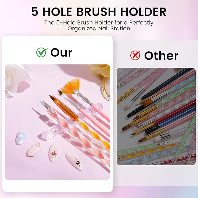 Nail Art Brushes Set: Nail Art Tools - Image 6