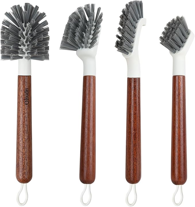 4-Pack Heavy Duty Scrub Brushes by Unknown