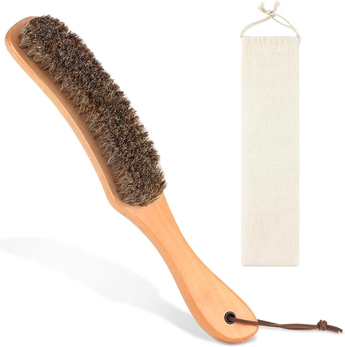 Horsehair Hat Brush, Felt Hat Cowboy Hat Brushes Cleaning Kit by Unknown