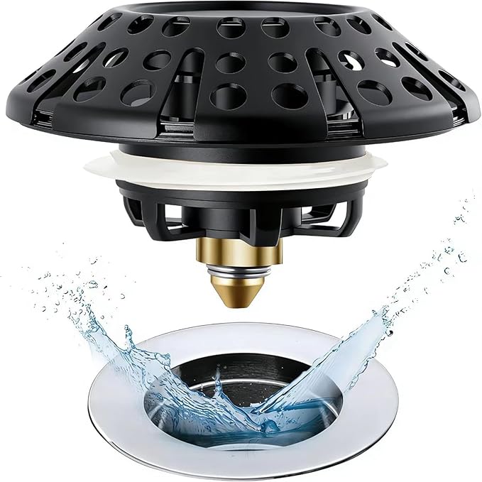 Bathtub Drain Stopper, Pop Up Tub Stopper Plug by AzWzzTubDrainStopper