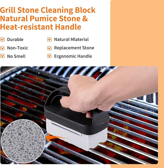 Grill Cleaner with Handle, Grill Cleaning Kit Tool - Image 2