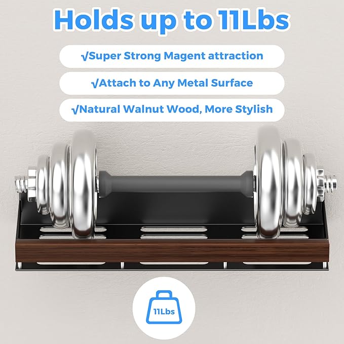 Walnut Magnetic Spice organizer - Image 4