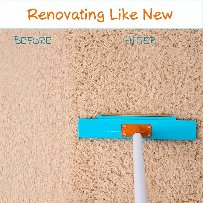 Carpet Rake-Carpet Hair Removal Tool-Carpet Rake to Fluff Carpet-Carpet Scraper - Image 5