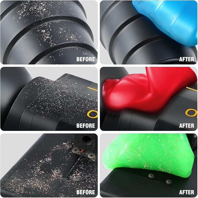 DNA MOTORING 3 Pack Car Cleaning Gels Auto Detailing Tools Cleaning Putty Car - Image 6