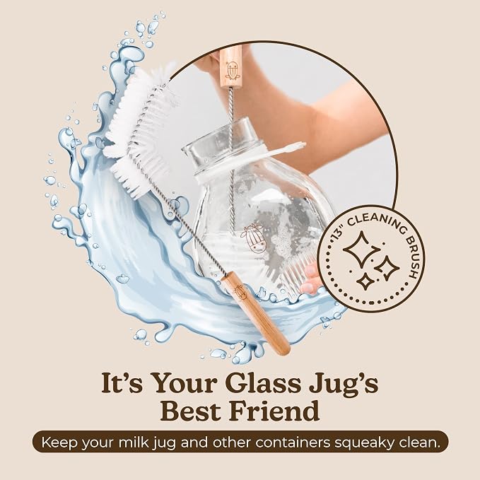 Almond Cow - Milk Jug Brushes for Cleaning, Premium Cleaner - Image 2