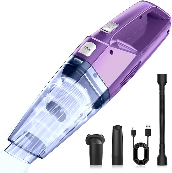 Handheld Vacuum Cordless – Car Vac Portable by Bossdan