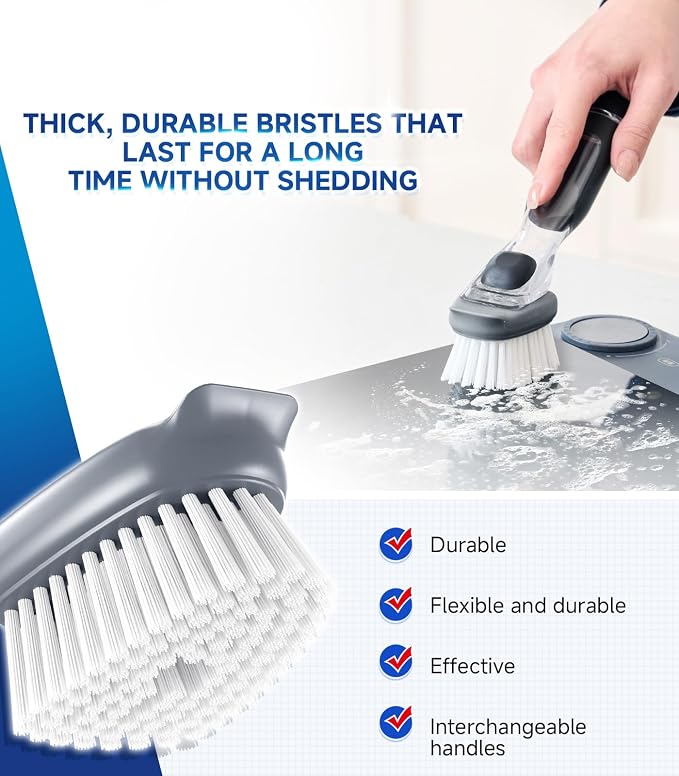 Dish Brush Replacement for OXO | Refill Head for OXO Dish Brush | Kitchen Dish - Image 6