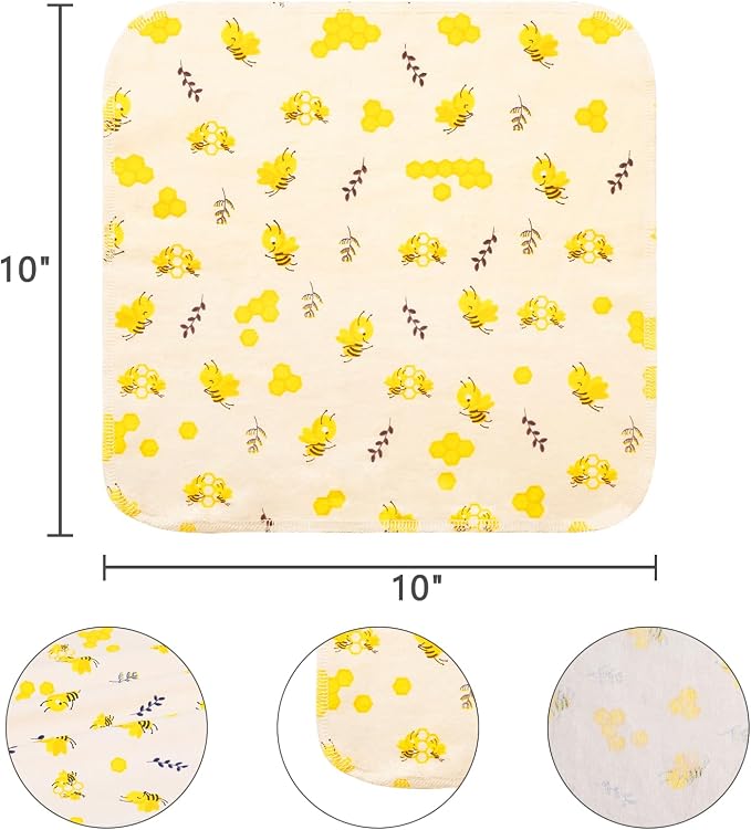 Reusable Dishcloths Kitchen Towels Cotton: 30 Packs 10X10 Washable Roll - Image 4