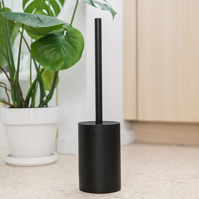 Matte Black Toilet Bowl Brush for Bathroom - Image 6