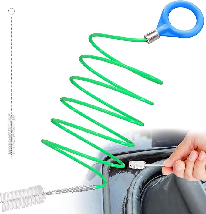 Auto Sunroof Cleaning Tool, 78 Inch Long Flexible Pipe Brush, Tube Cleaner Brush by FEAOXYO
