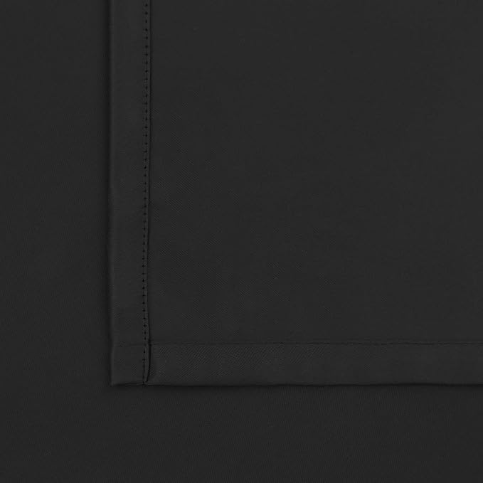 BGment Black Blackout Curtains for Bedroom 52 x 72 Inch Long - Image 6