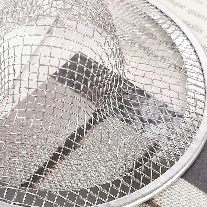 10pcs Mesh Sink Strainer, 2.75" Top/1" Stainless Steel Slop Basket Filter Trap - Image 4