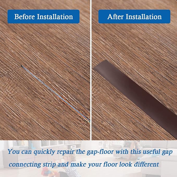 Floor Transition Strip Self Adhesive Floor Cover Strips Laminate 3" Wide Vinyl - Image 4