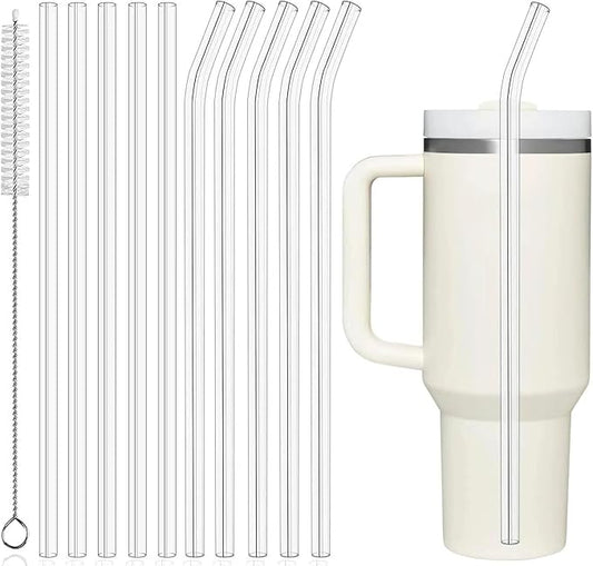 PROOCI 10-Pack 12" Replacement Straws by PROOCIEMPOWERINGABETTERLIFE