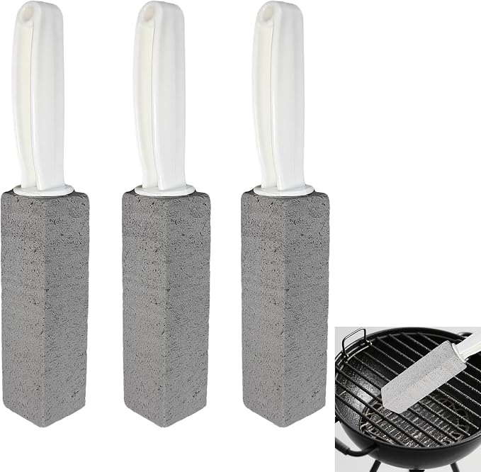 Cleaning Pumice Stone for Stove Grates，Grill Cleaner for Outdoor Grill Pumice by Dasezsdt