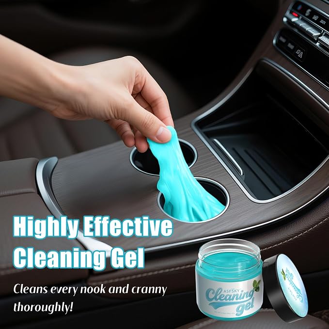 ASFSKY Car Cleaning Gel Cleaning Putty Universal Dust Cleaning Car Interior - Image 5