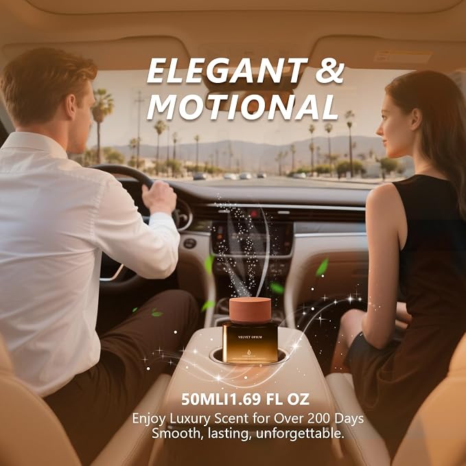 Car Air Freshener Spicy Sandalwood Fragrance Oil Diffuser - Image 5