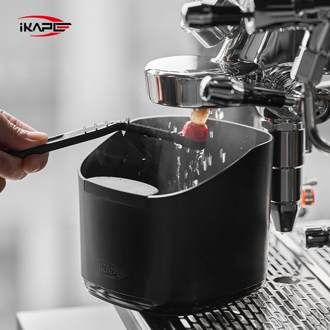 IKAPE Espresso Knock Box for Coffee Grounds, Barista Tool Enhanced for Better - Image 4