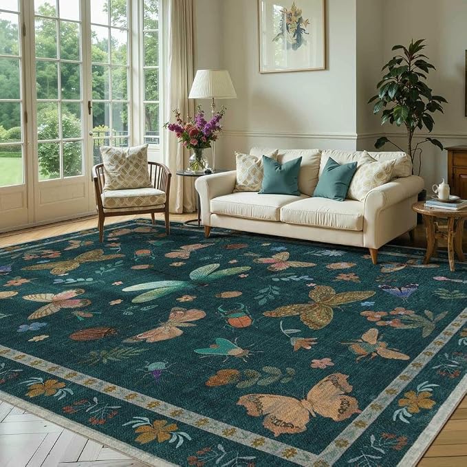 8x10 Washable Area Rugs for Living Room&Bedroom - Image 2