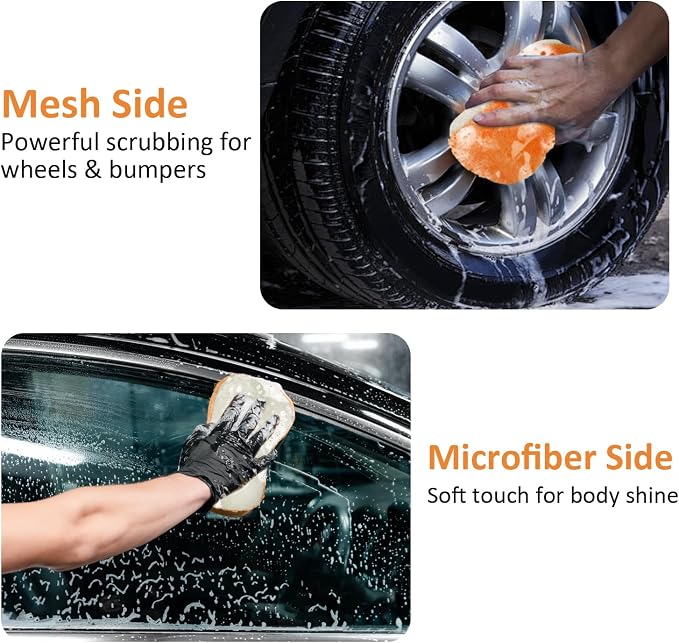 9Pcs Car Wash Detailing Kit Cleaning Kits, - Image 4