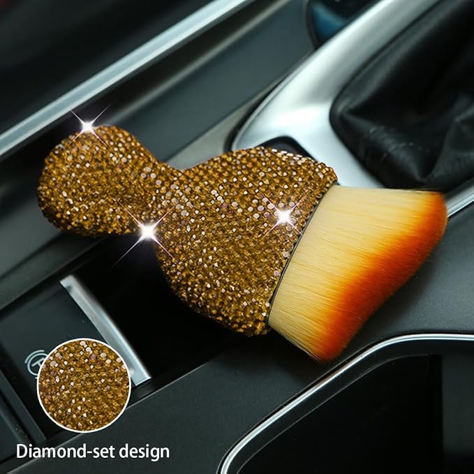 zipelo Auto Interior Dust Brush, Car Detailing Cleaning Brush - Image 6