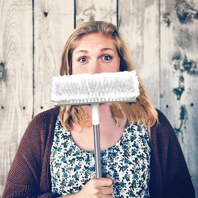 Floor Scrub Brush and Grout Brush Set - Image 4