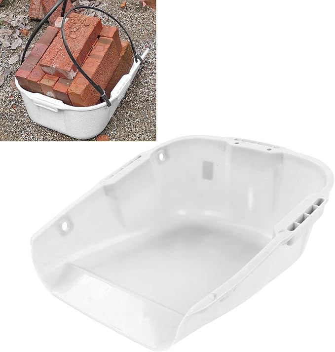 Plastic Dust Pan Heavy Duty Dustpan Large Capacity Dustpan Double Handle Wear - Image 3