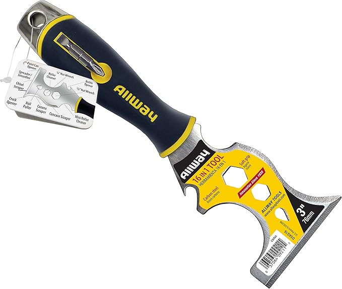 ALLWAY DSXG16 Soft Grip 16-in-1 Painter's Multi Tool - Image 3