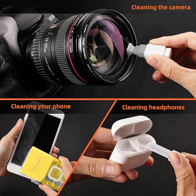 Laptop Screen Keyboard Cleaner Kit, All in 1 Electronics Cleaning Tool - Image 4