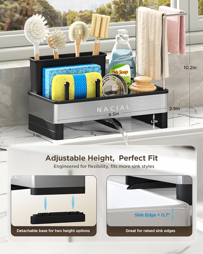Nacial Kitchen Sink Caddy Organzier - Image 4